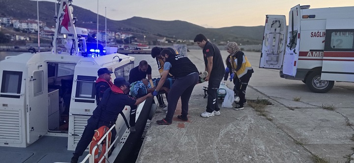Balıkesir’de 1 Şahsın Tıbbi Tahliyesi Gerçekleştirilmiştir