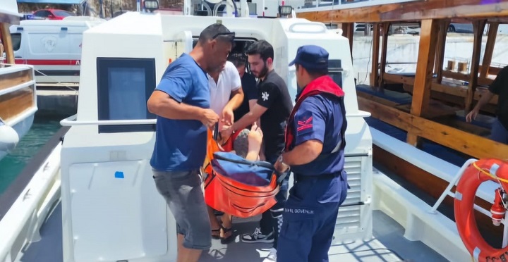 Antalya’da 1 Şahsın Tıbbi Tahliyesi Gerçekleştirilmiştir
