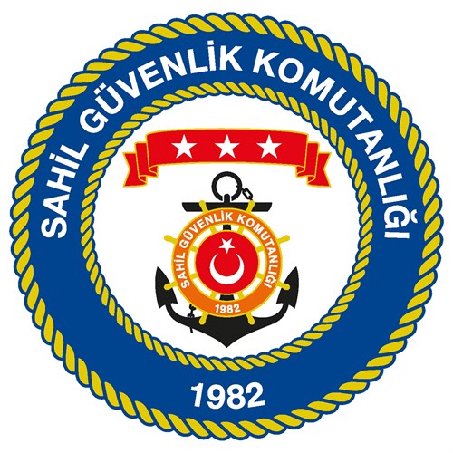 Sahil Güvenlik Türkçe Logo (Yuvarlak)